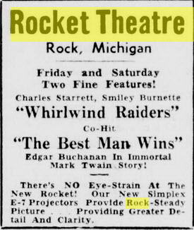 Rocket Theater - Jan 7 1949 Ad (newer photo)